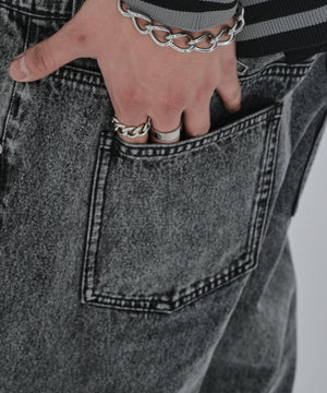 ボクサードッキングデニムパンツ