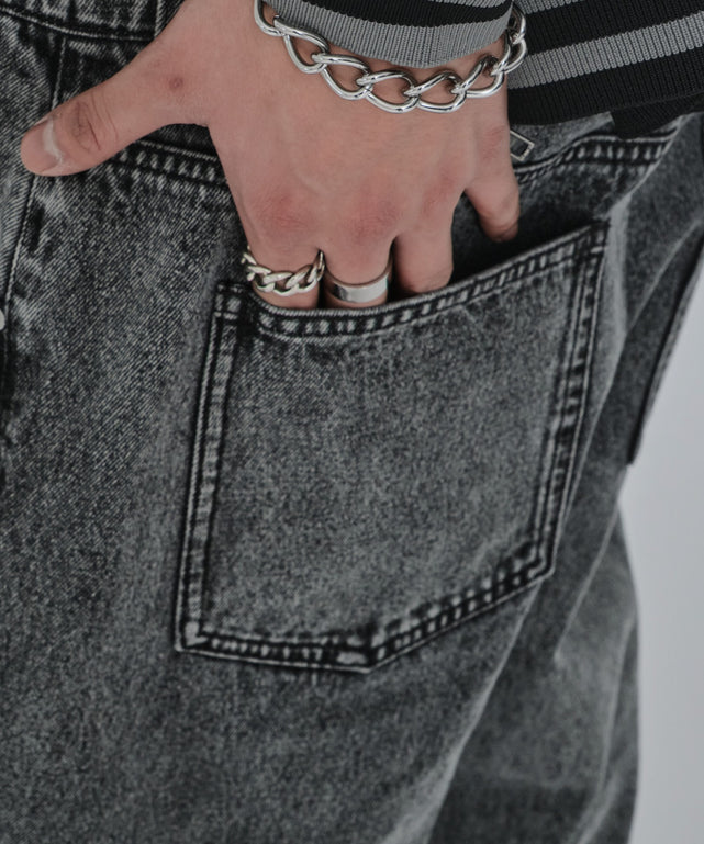 ボクサードッキングデニムパンツ