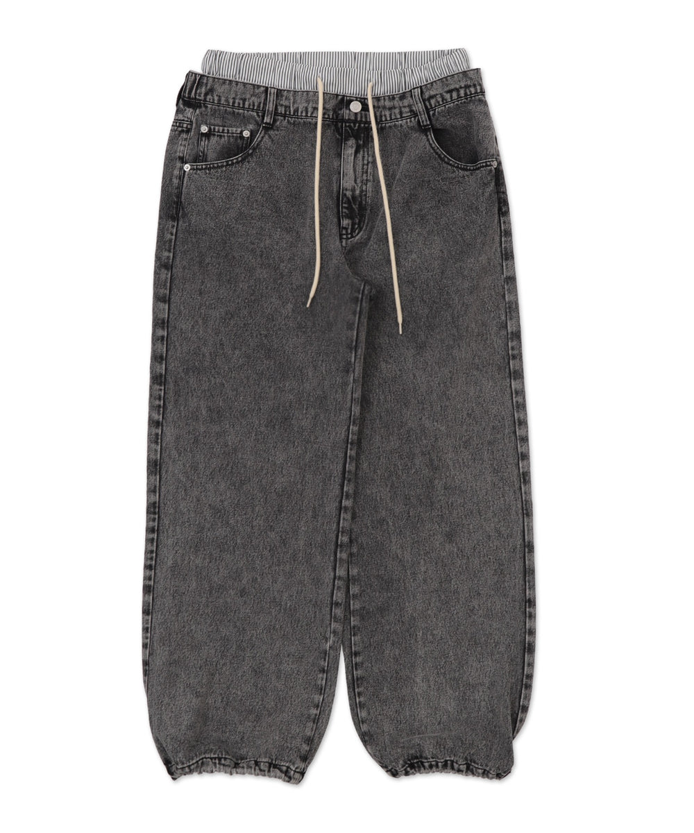 ボクサードッキングデニムパンツ