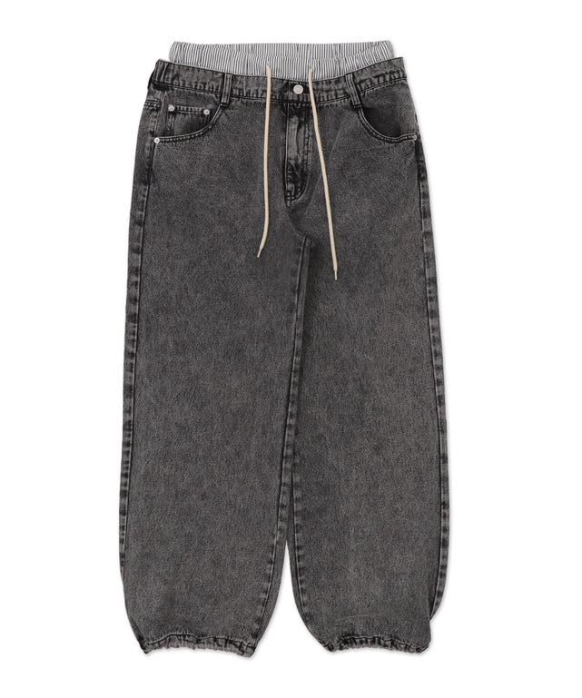 ボクサードッキングデニムパンツ