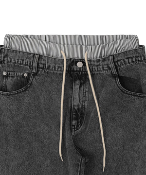 ボクサードッキングデニムパンツ