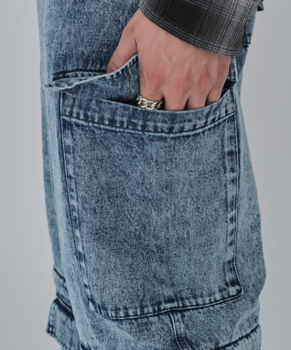 2WAYマルチデニムカーゴパンツ