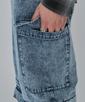 2WAYマルチデニムカーゴパンツ