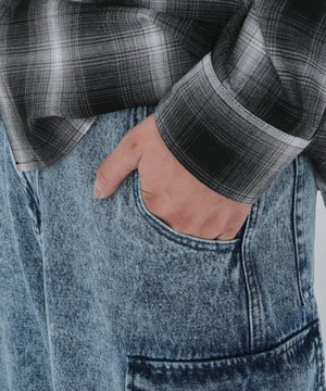 2WAYマルチデニムカーゴパンツ