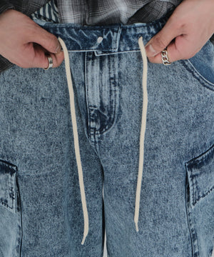 2WAYマルチデニムカーゴパンツ