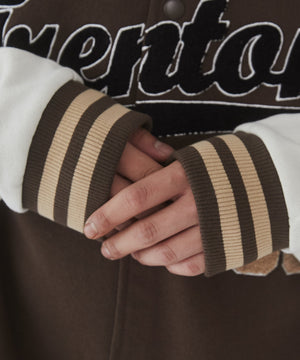 サガラワッペンスウェットスタジャン