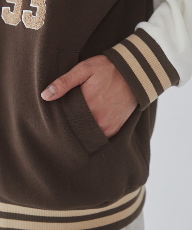 サガラワッペンスウェットスタジャン