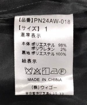 チェックショートジャケット