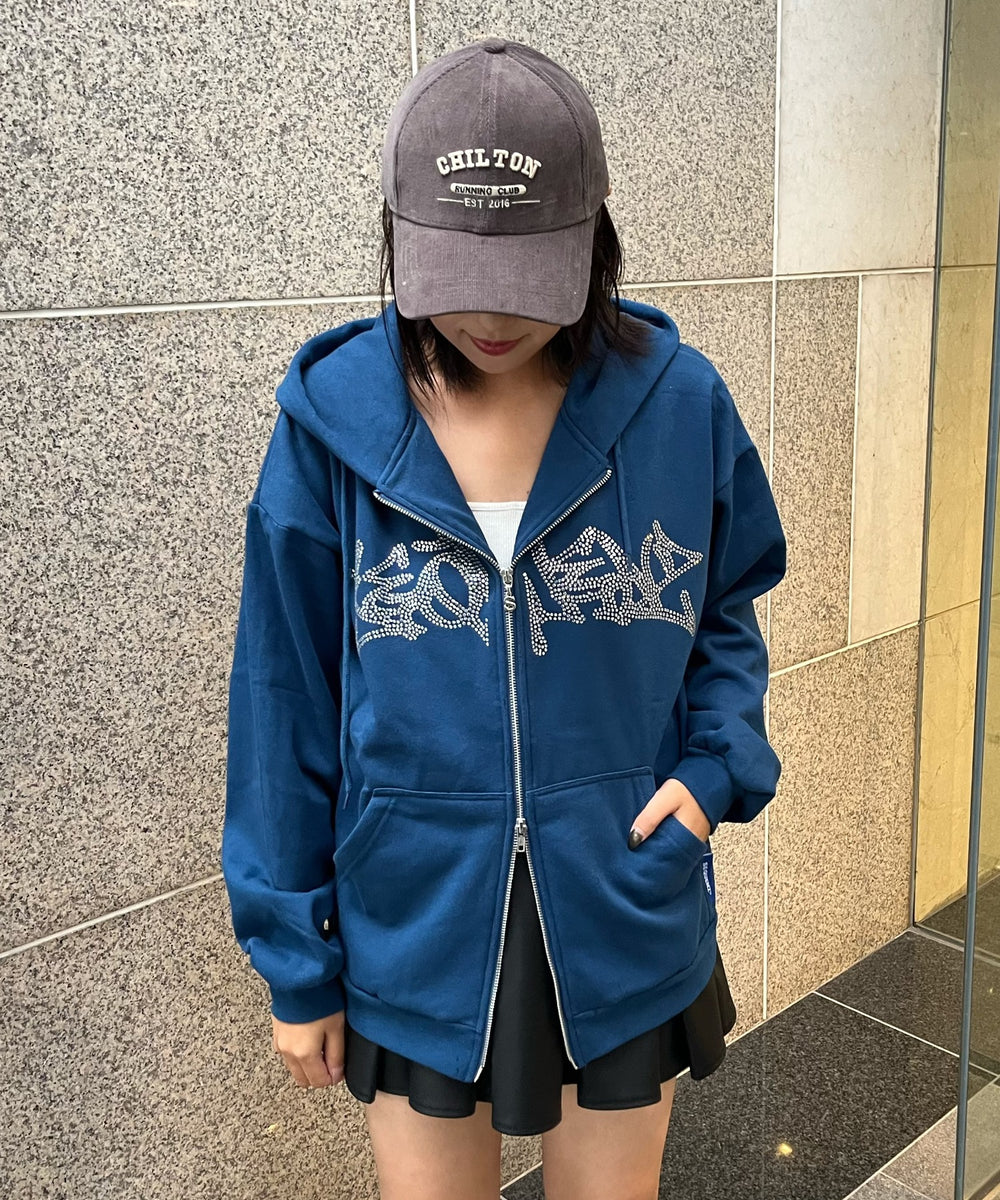 ブルー モデル:163cm Lサイズ着用