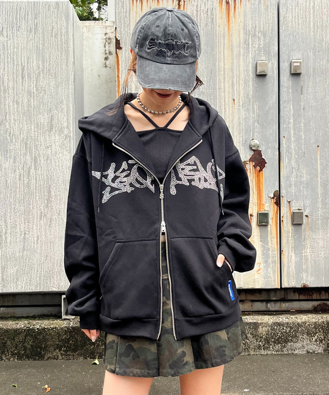 RHINE STONE ZIP P／K｜WEGO（ウィゴー） – WEGO ONLINE STORE