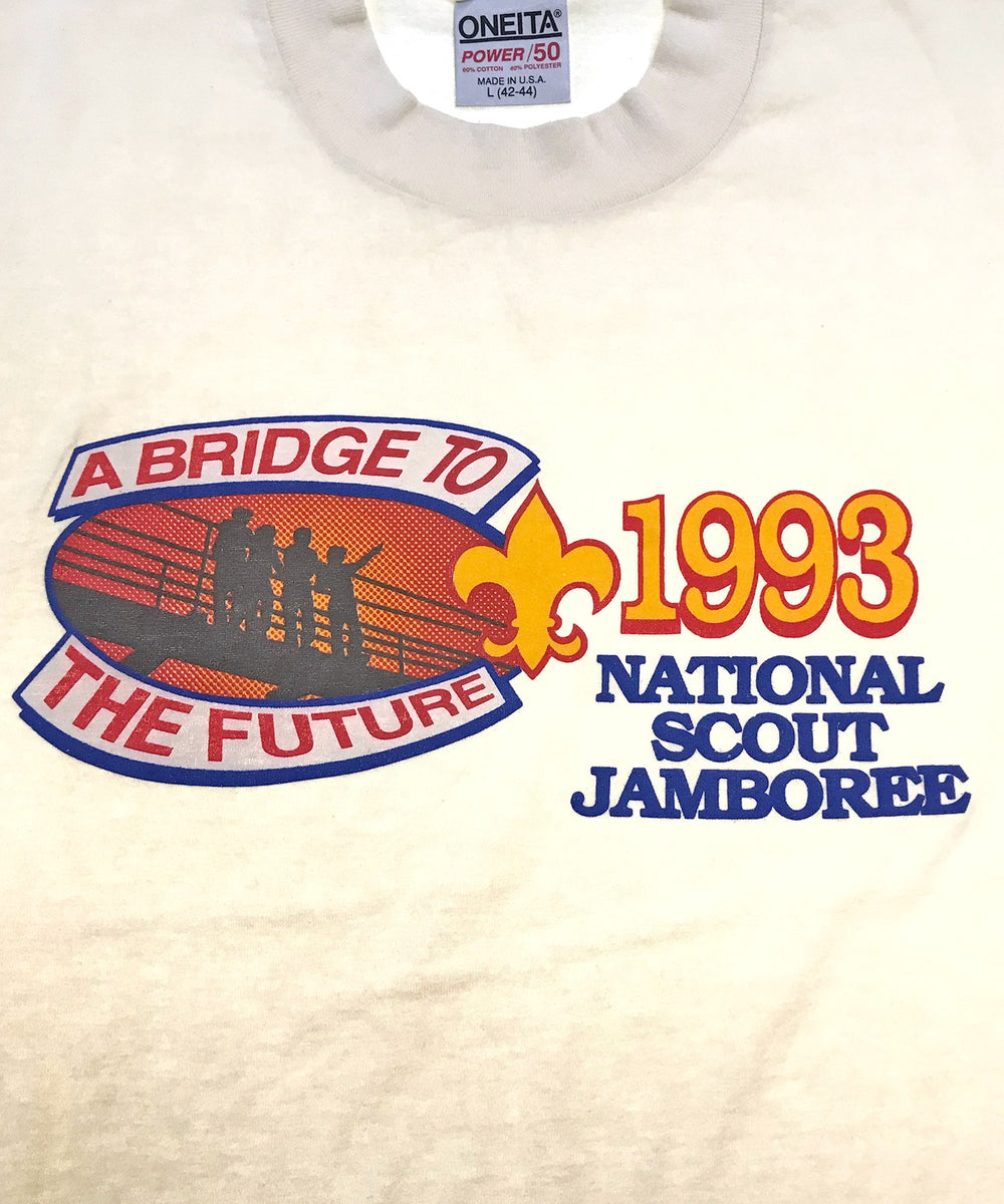 NATIONAL SCOUT JAMBOREE 90STシャツA BRIDGE TO THE FUTURE – WEGO
