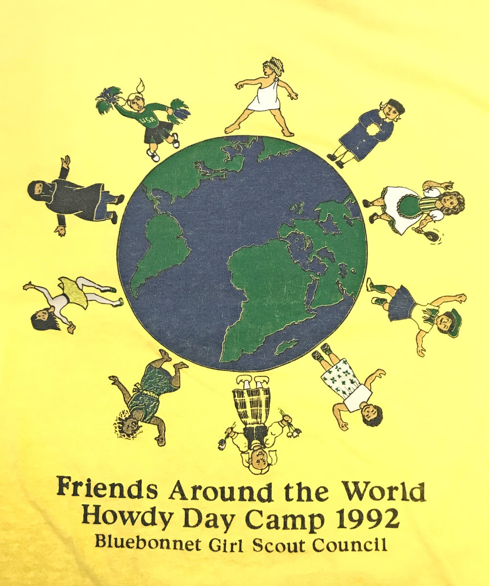 Friends Around the world 90STシャツ