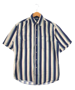Wrangler ストライプ 半袖ブランドシャツ