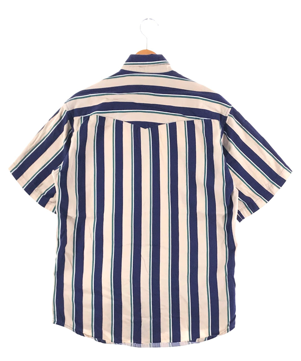 Wrangler ストライプ 半袖ブランドシャツ