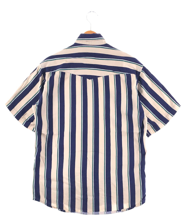 Wrangler ストライプ 半袖ブランドシャツ