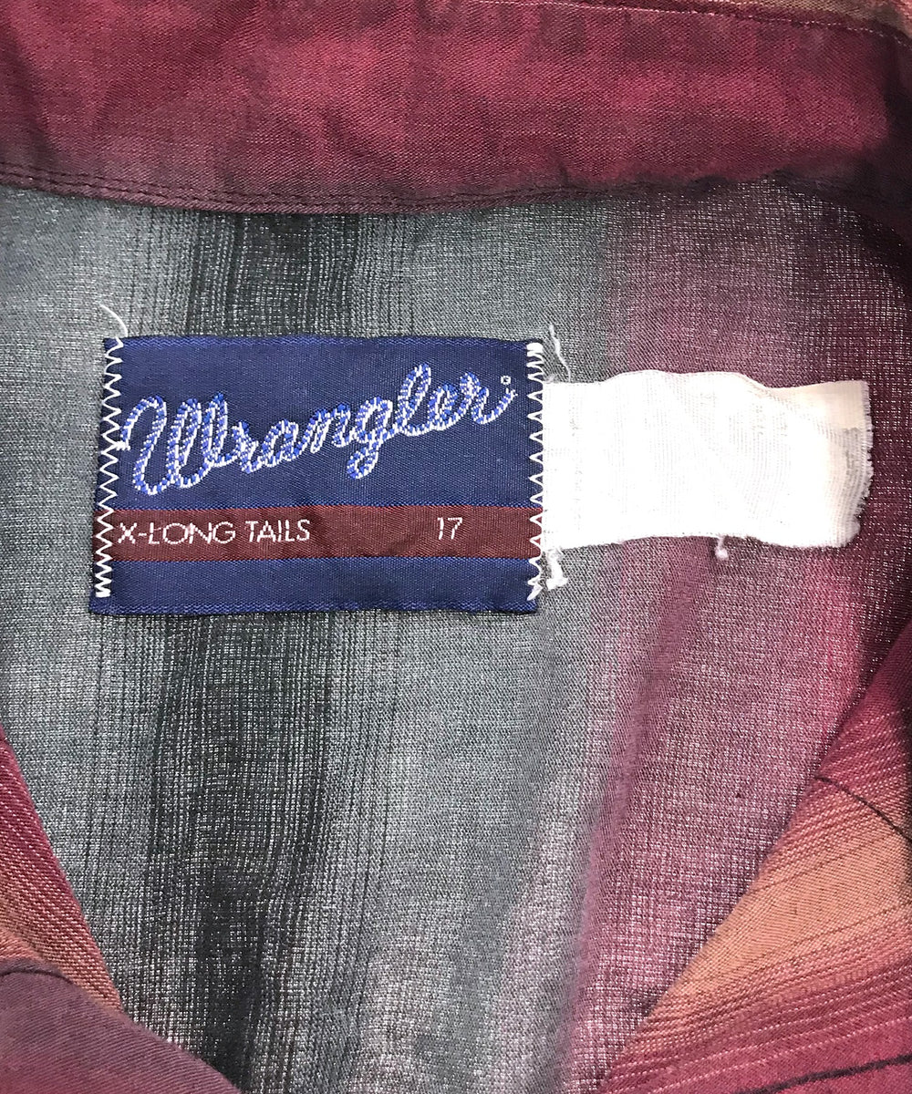 Wrangler ストライプ 半袖ブランドシャツ