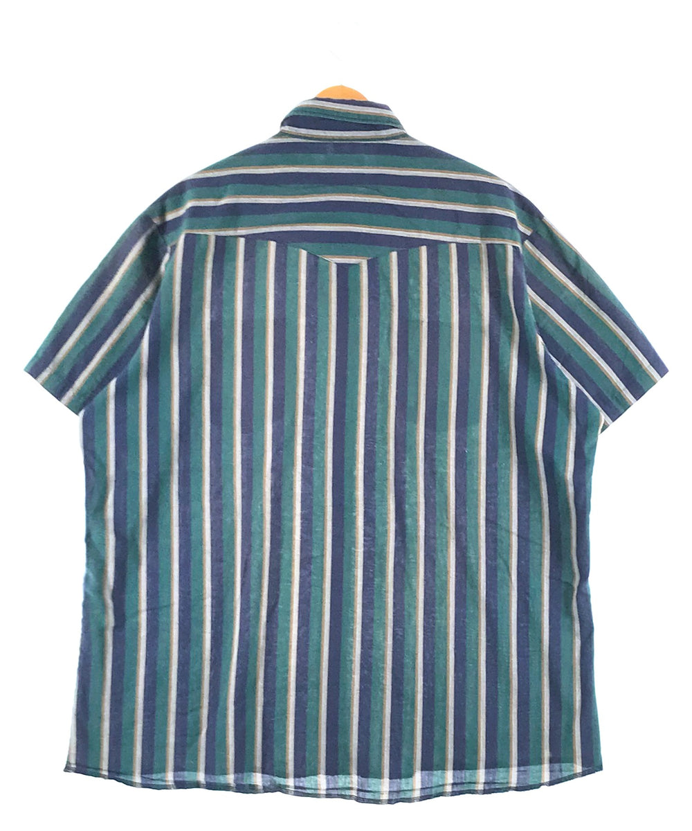 Wrangler ストライプ 半袖ブランドシャツ