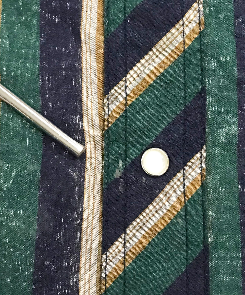 Wrangler ストライプ 半袖ブランドシャツ