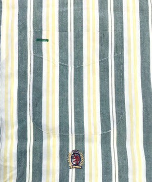 TOMMY ストライプ 半袖ブランドシャツ