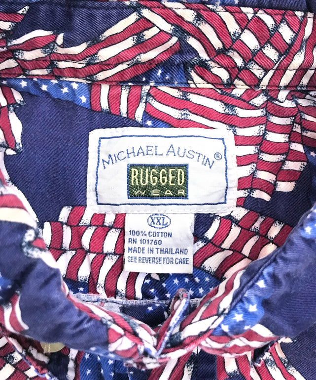 MICHAEL AUSTIN RUGGED WEAR 半袖柄シャツ – WEGO ONLINE STORE