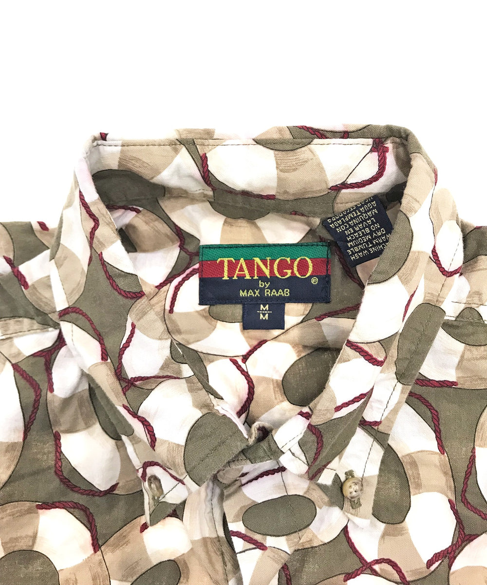 TANGO by MAX RAAB 半袖柄シャツ