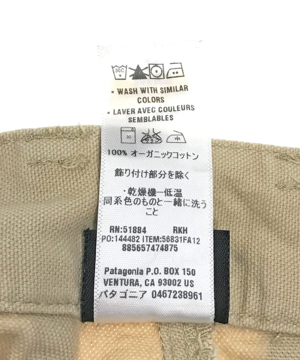 patagonia チノパン 表記サイズ34
