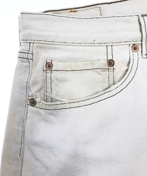 Levi's 501 ホワイトデニム W38 x L32