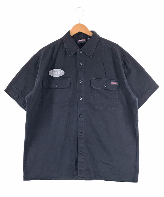 Dickies 半袖 ワークシャツ【ウィゴーウィーク 古着30%OFF 12/2(月)11:59まで】/Dickies 半袖 ワークシャツ【ウィゴーウィーク 古着30%OFF 12/2(月)11:59まで】