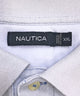 nautica リメイクショート ボーダー ポロシャツ