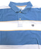 CHAPS リメイクショート ボーダーポロシャツ