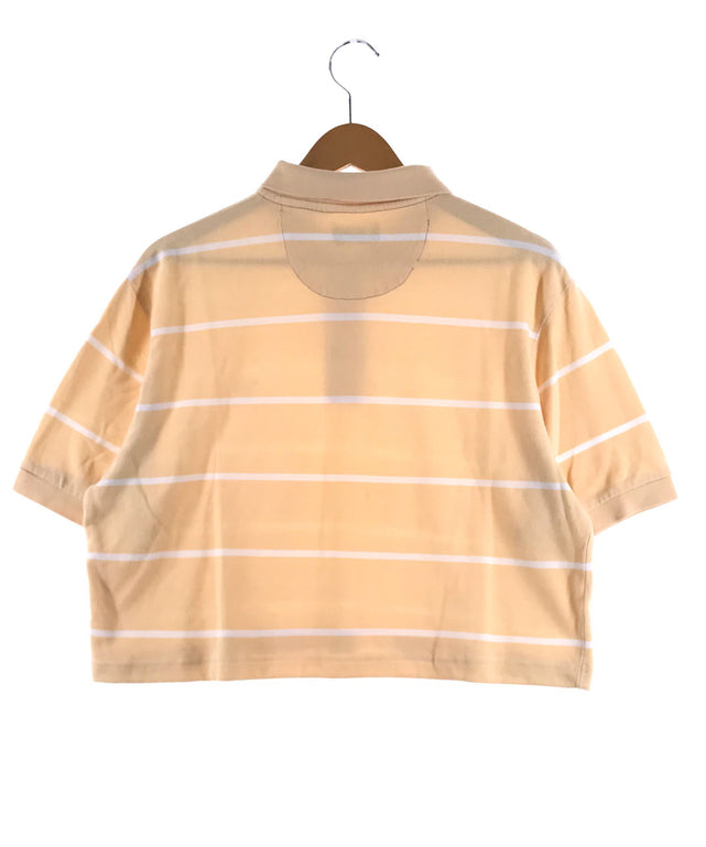 CHAPS リメイクショート ボーダーポロシャツ