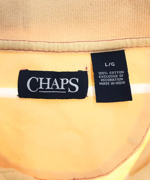 CHAPS リメイクショート ボーダーポロシャツ