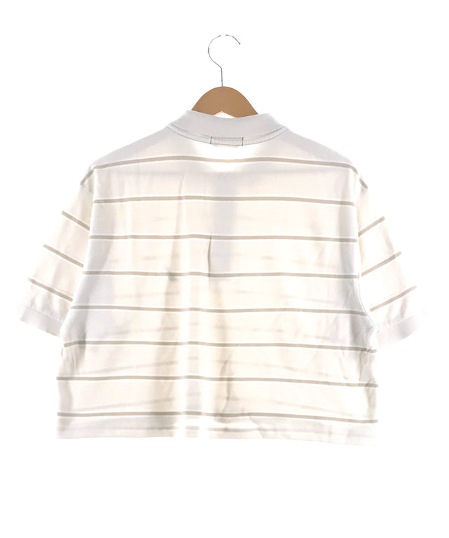 nautica リメイクショート ボーダーポロシャツ