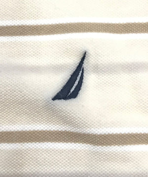 nautica リメイクショート ボーダーポロシャツ