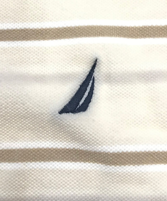 nautica リメイクショート ボーダーポロシャツ