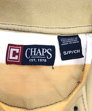 CHAPS リメイクショート ボーダーポロシャツ