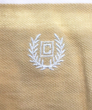 CHAPS リメイクショート ボーダーポロシャツ