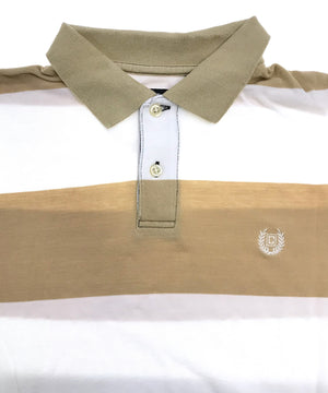 CHAPS リメイクショート ボーダーポロシャツ