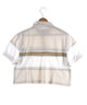 TOMMY リメイクショート ボーダーポロシャツ