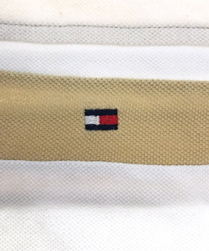 TOMMY リメイクショート ボーダーポロシャツ