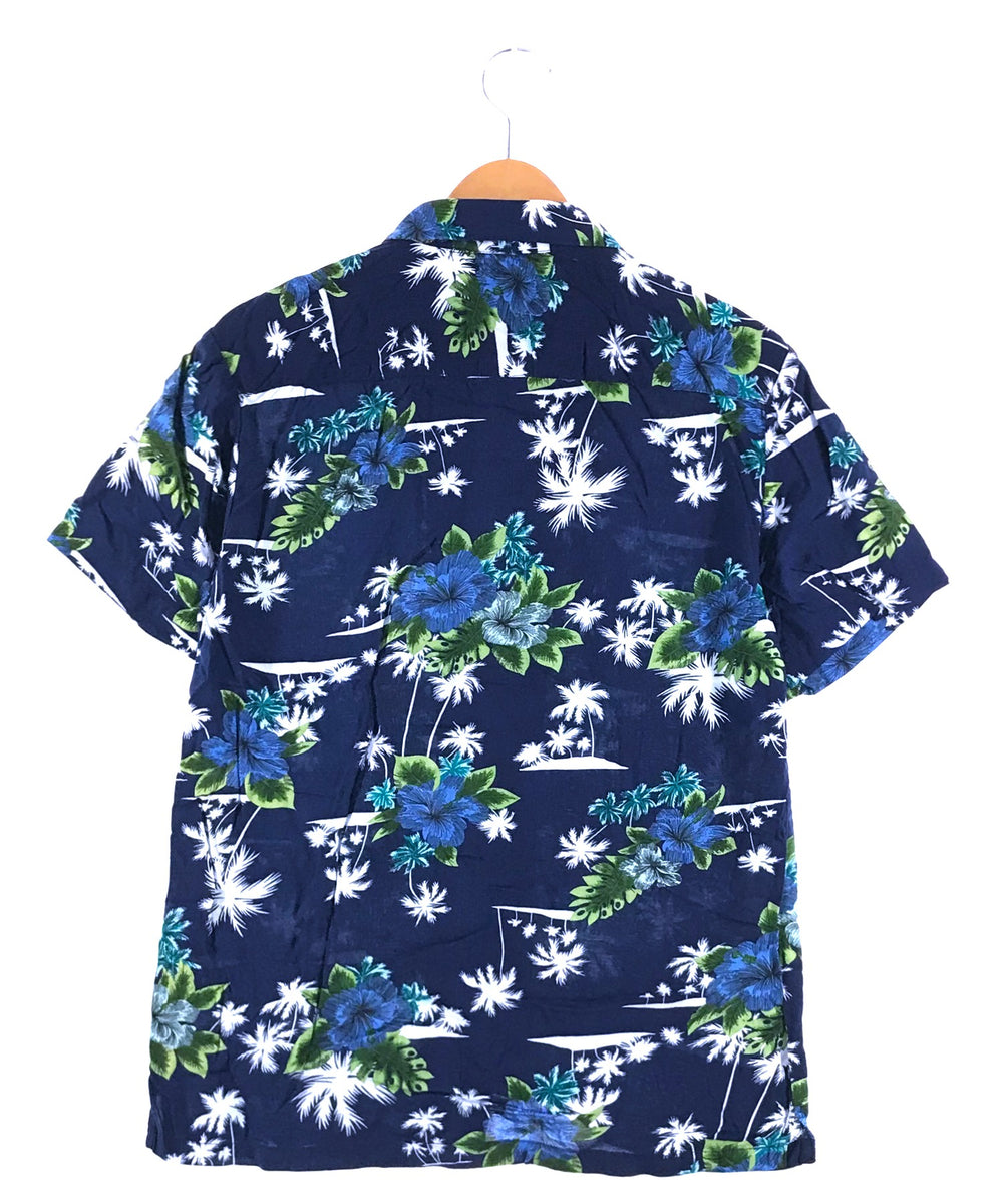 DENIM & FLOWER 半袖柄シャツ RICKY SINGH