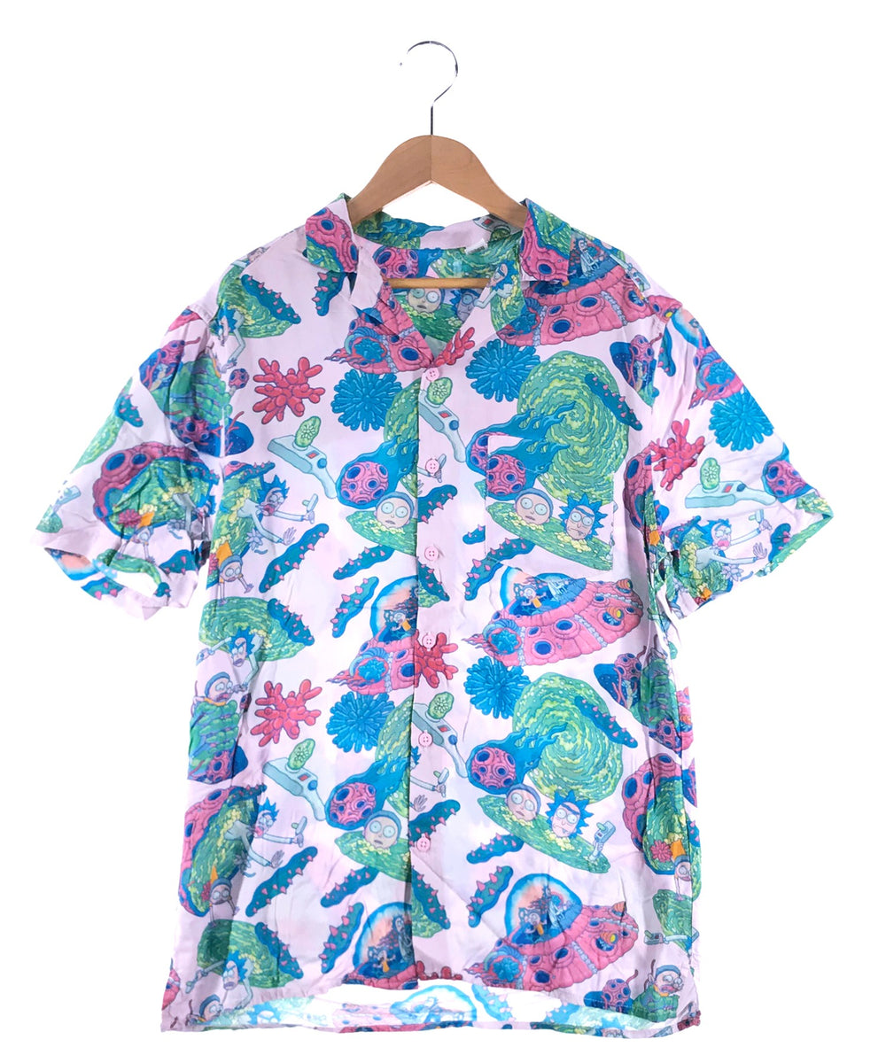 Rick and Morty キャラクター半袖柄シャツ CARTOON NETWORK