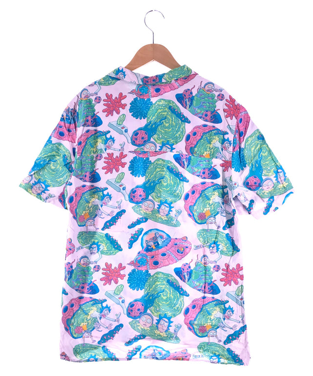 Rick and Morty キャラクター半袖柄シャツ CARTOON NETWORK