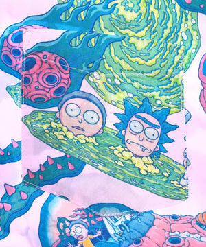 Rick and Morty キャラクター半袖柄シャツ CARTOON NETWORK