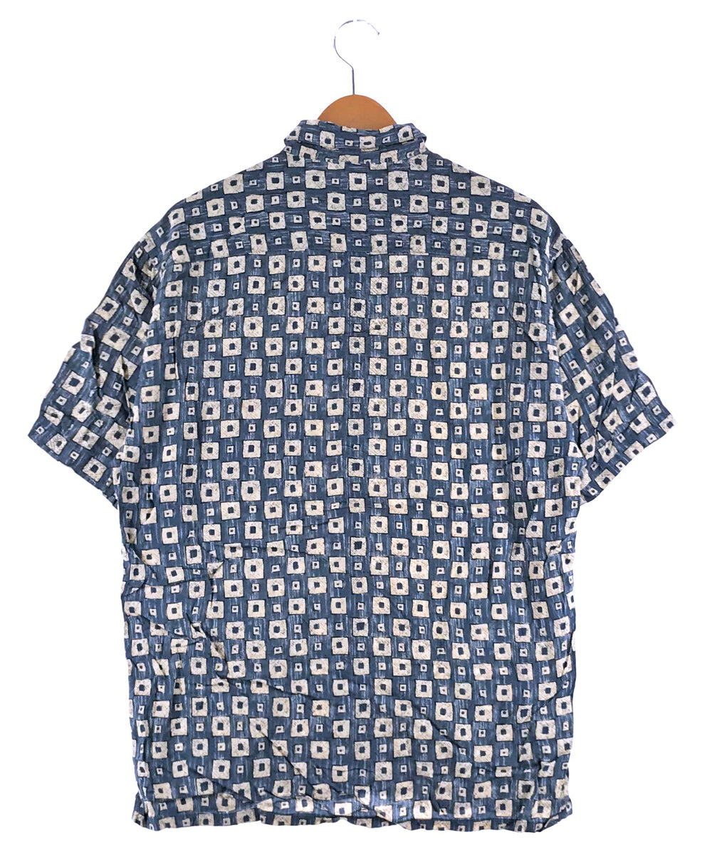 CAMPIA MODA 半袖柄シャツ