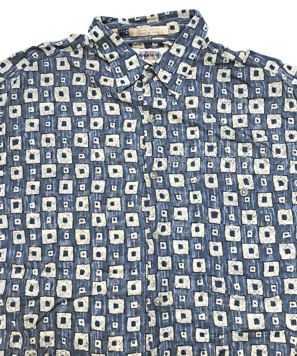 CAMPIA MODA 半袖柄シャツ