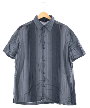 axcess ストライプ 半袖柄シャツ