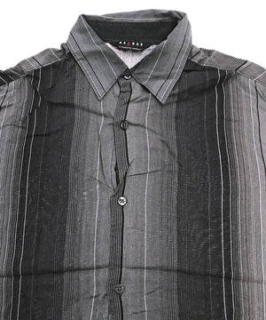 axcess ストライプ 半袖柄シャツ