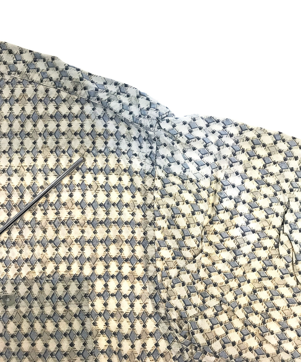 CAMPIA MODA 半袖柄シャツ