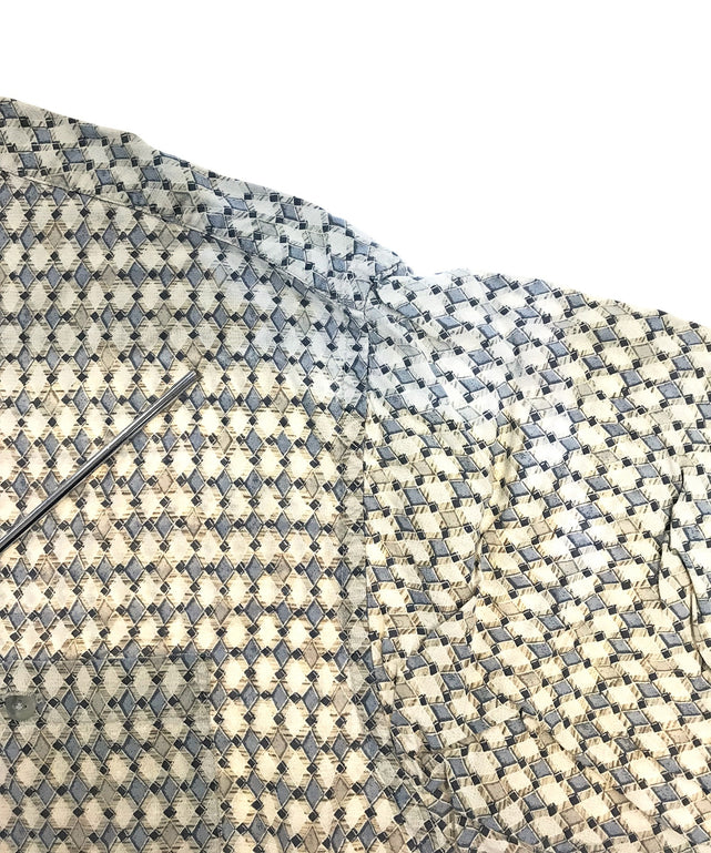 CAMPIA MODA 半袖柄シャツ